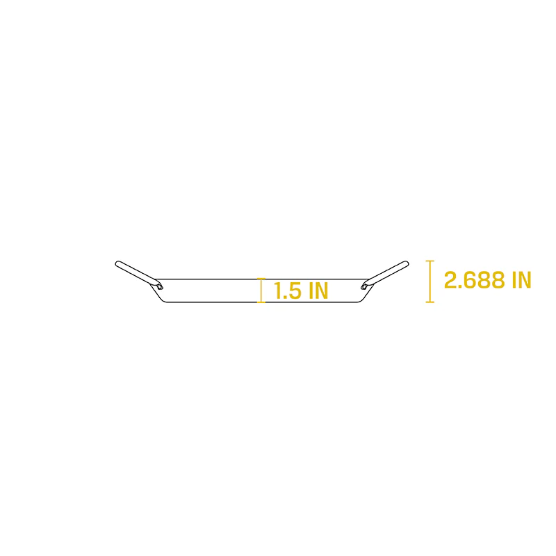 Carbon Steel Dual Handle Pan - Image 17