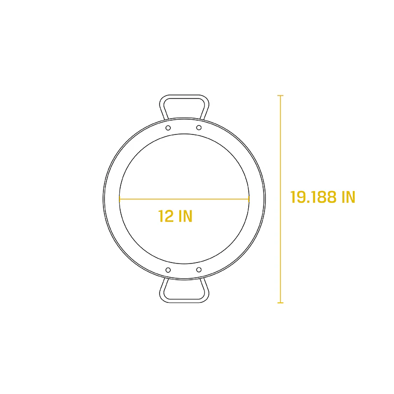 Carbon Steel Dual Handle Pan - Image 18