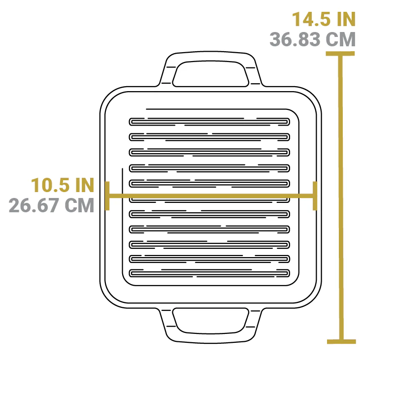 Chef Collection Square Grill Pan - Image 6