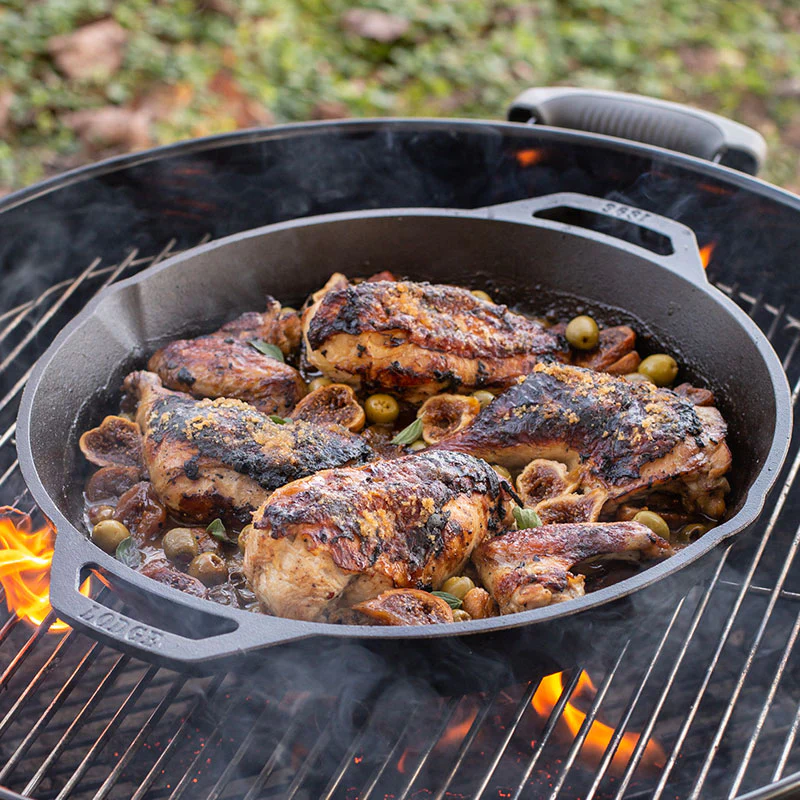 Cast Iron Dual-Handle Pan - Image 17