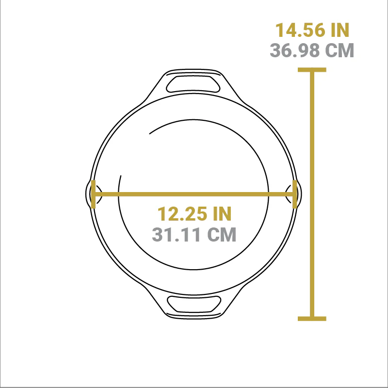 Cast Iron Dual-Handle Pan - Image 43