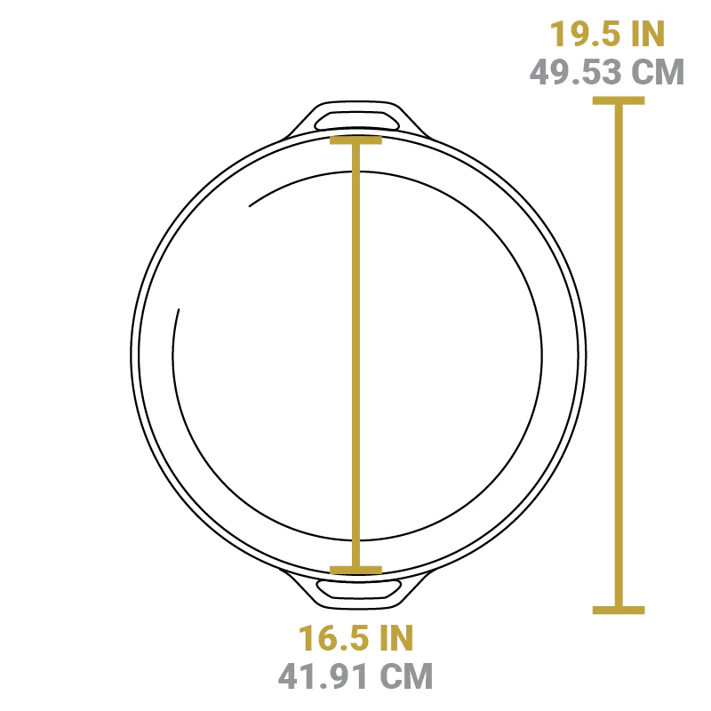Cast Iron Dual-Handle Pan - Image 58