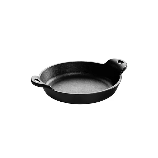 Heat-Treated 14 Ounce Round Cast Iron Mini Server  - Image 7