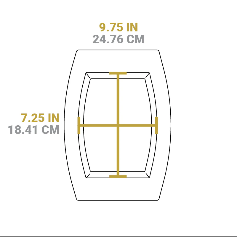 Rectangular Wood Underliner - Image 5