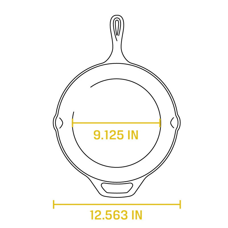 Classic Cast Iron Skillets - Image 19