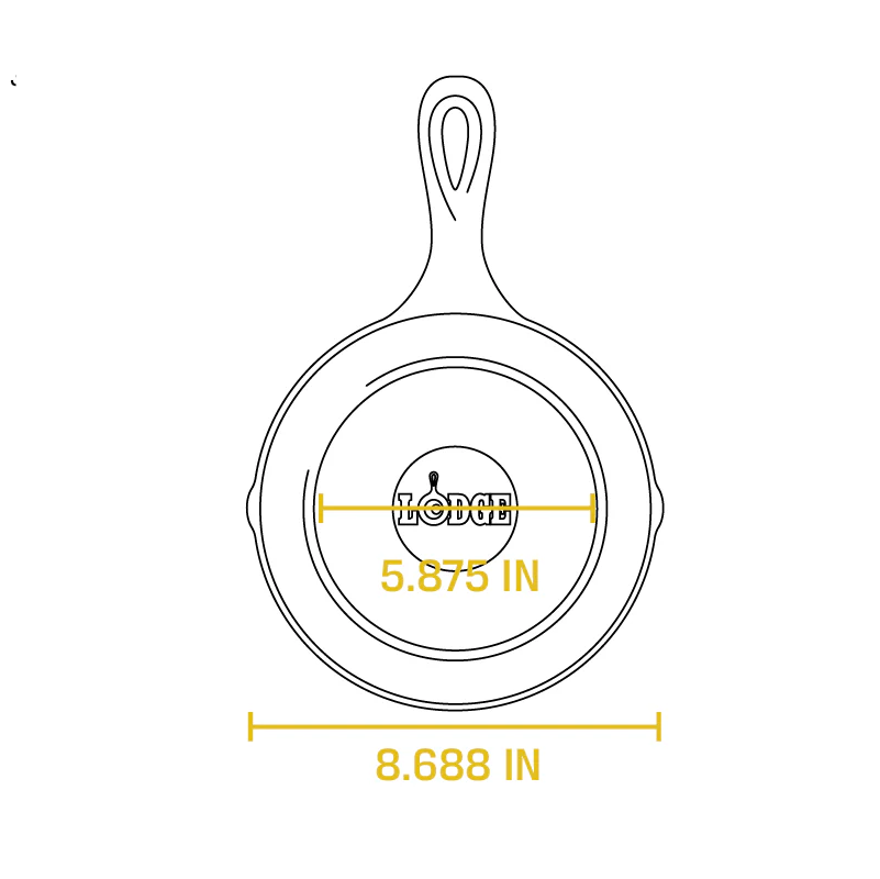 Classic Cast Iron Skillets - Image 8