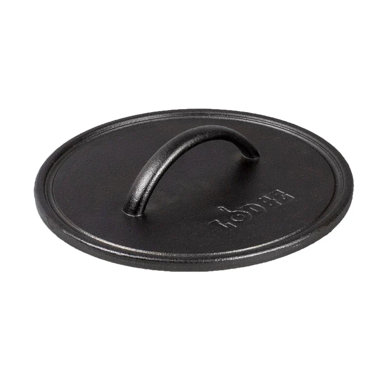 Seasoned Cast Iron Round Grill Press - Image 8