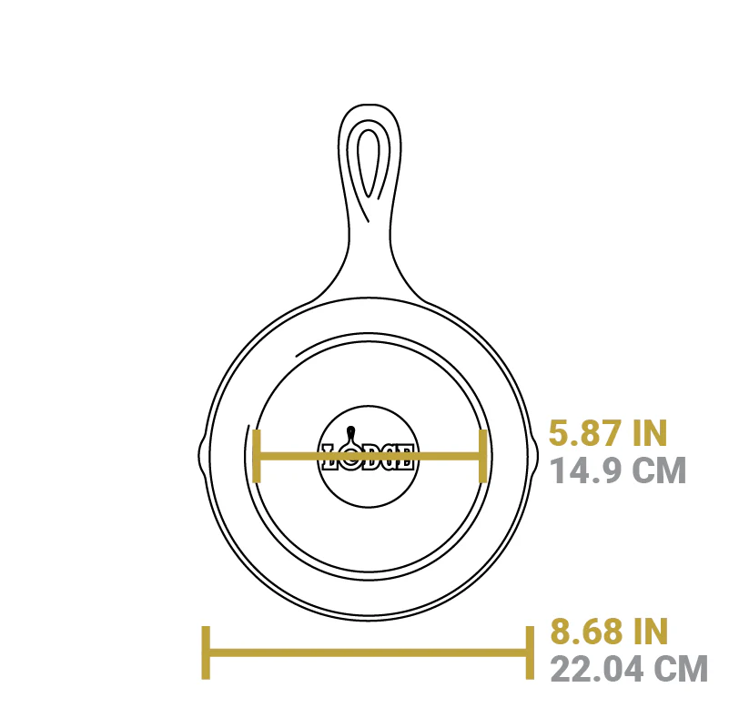Seasoned Cast Iron 5 Piece Set - Image 6
