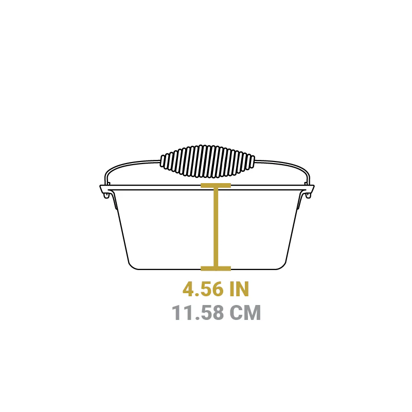 Seasoned Cast Iron Dutch Oven Frying Set - Image 10