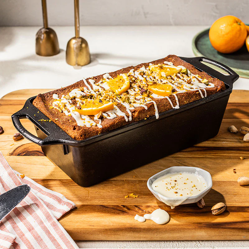 Seasoned Cast Iron Large Loaf Pan - Image 3