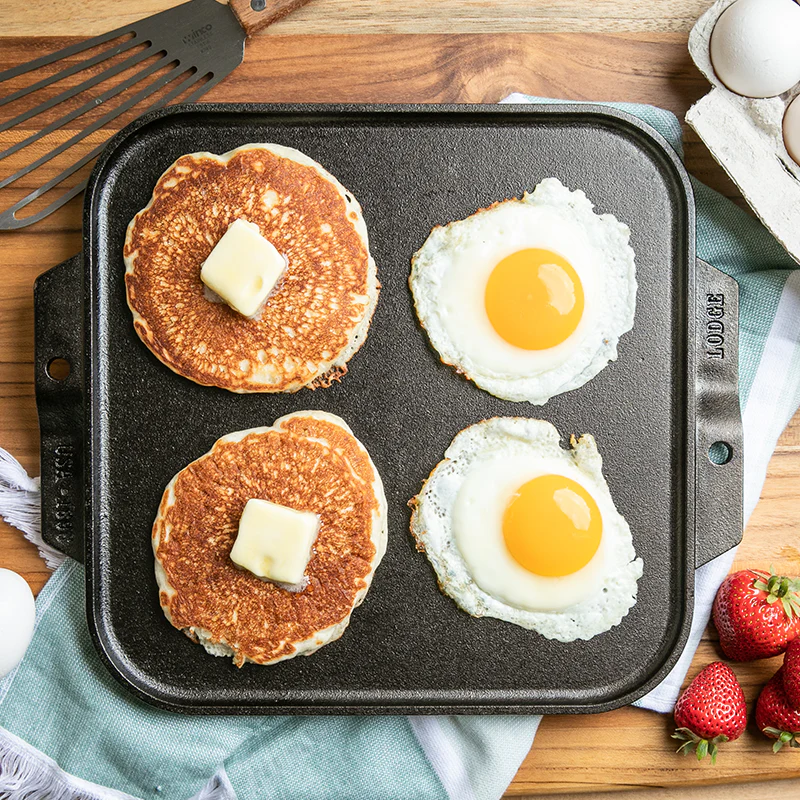 10.5 Inch Single Burner Reversible Grill/Griddle - Image 4