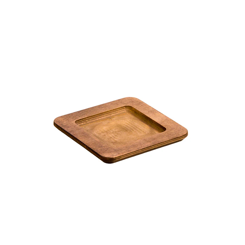 5.5 Square Walnut Wood Underliner  - Image 3