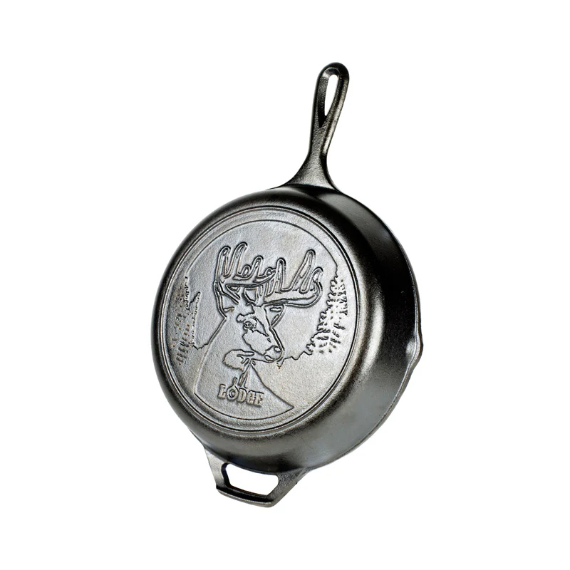 Wildlife Series™ 10.25 Inch Cast Iron Deer Skillet - Image 7